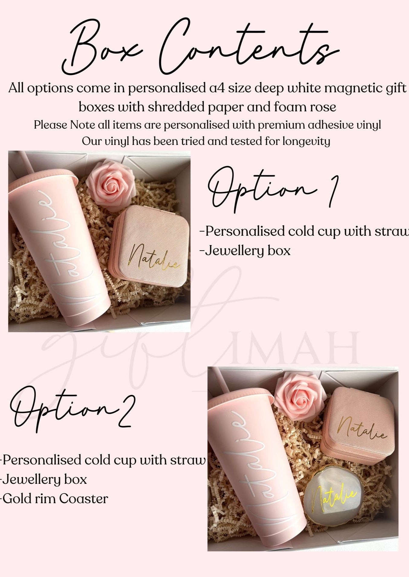 Personalised filled birthday giftbox, Personalised filled birthday giftbox for her, Happy birthday giftset, Personalised birthday gift, gift
