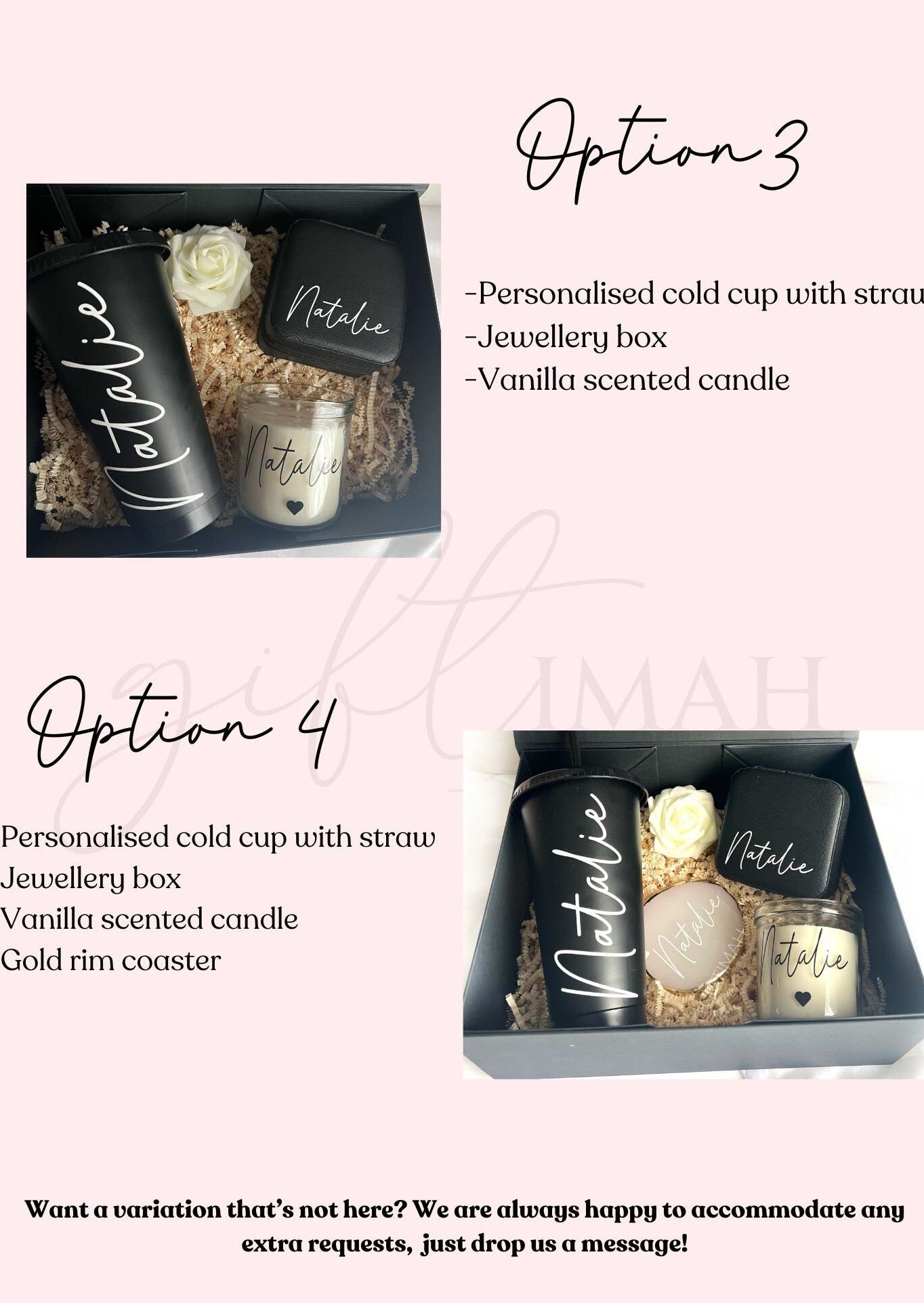 Personalised filled birthday giftbox, Personalised filled birthday giftbox for her, Happy birthday giftset, Personalised birthday gift, gift