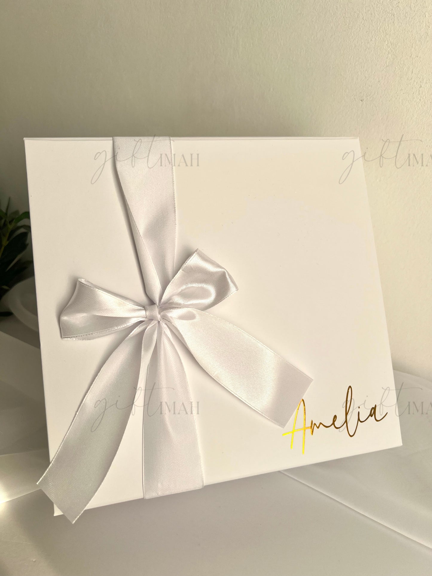 Personalised Glass Cup Giftbox Set| 5 Colours: Sage Green, Pink, Black, White, Blue