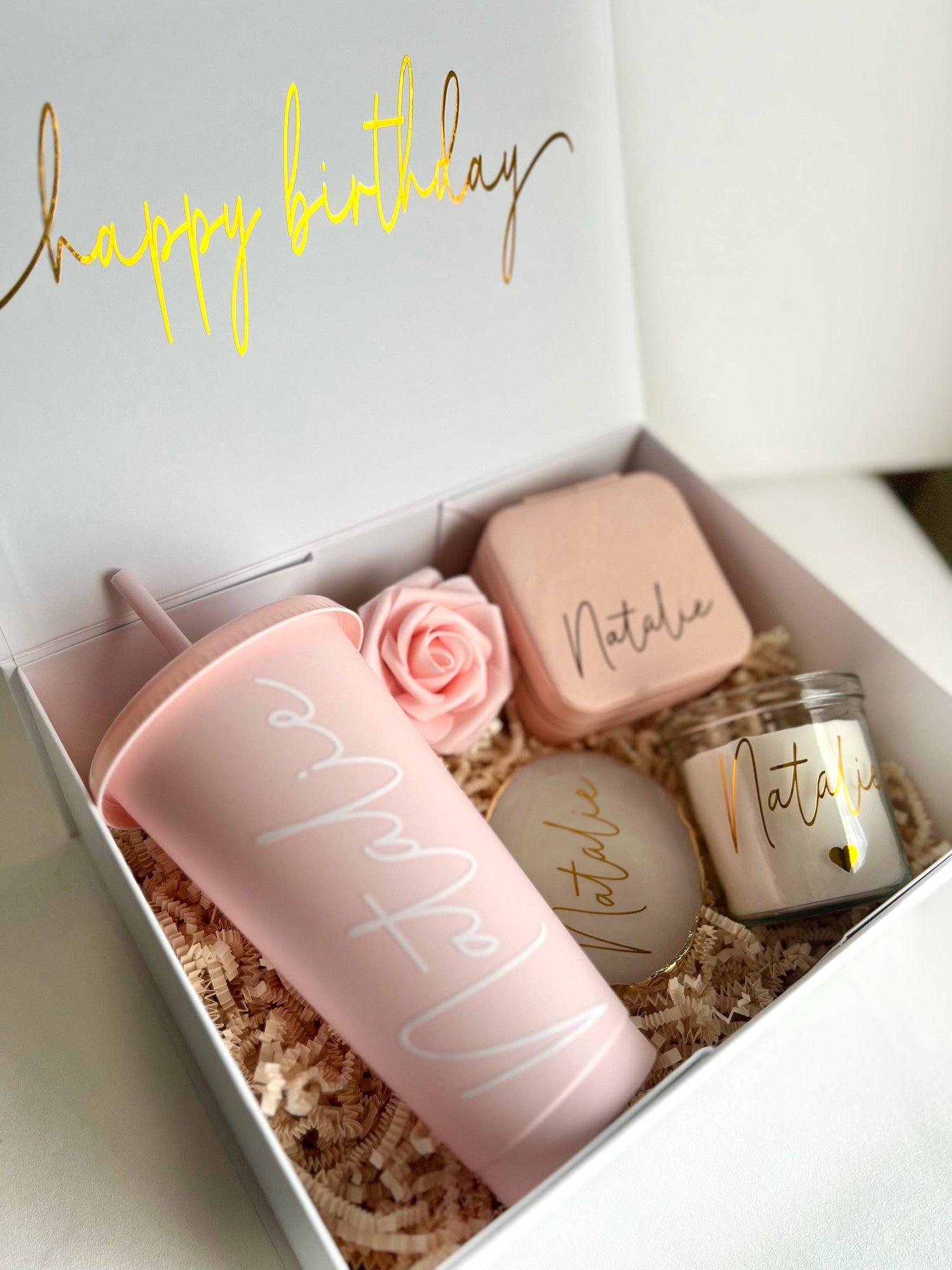 Personalised filled birthday giftbox, Personalised filled birthday giftbox for her, Happy birthday giftset, Personalised birthday gift, gift
