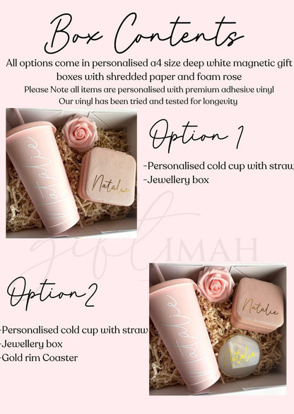 Personalised filled birthday giftbox, Personalised filled birthday giftbox for her, Happy birthday giftset, Personalised birthday gift, gift