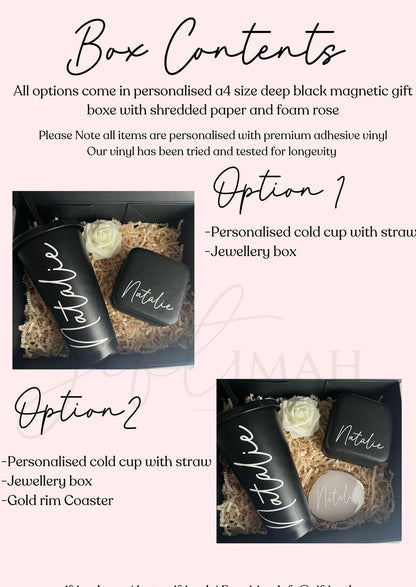 Personalised filled birthday giftbox, Personalised filled birthday giftbox for her, Happy birthday giftset, Personalised birthday gift, gift