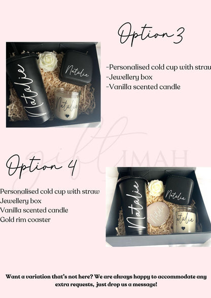 Personalised filled birthday giftbox, Personalised filled birthday giftbox for her, Happy birthday giftset, Personalised birthday gift, gift