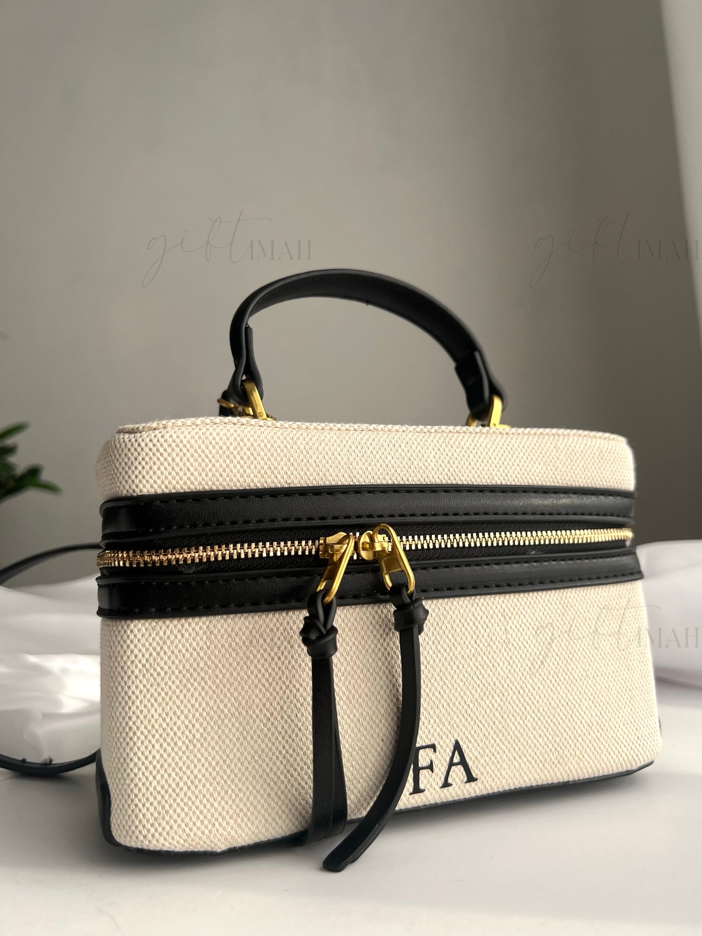 Personalised Crossbody Top Handle Bag