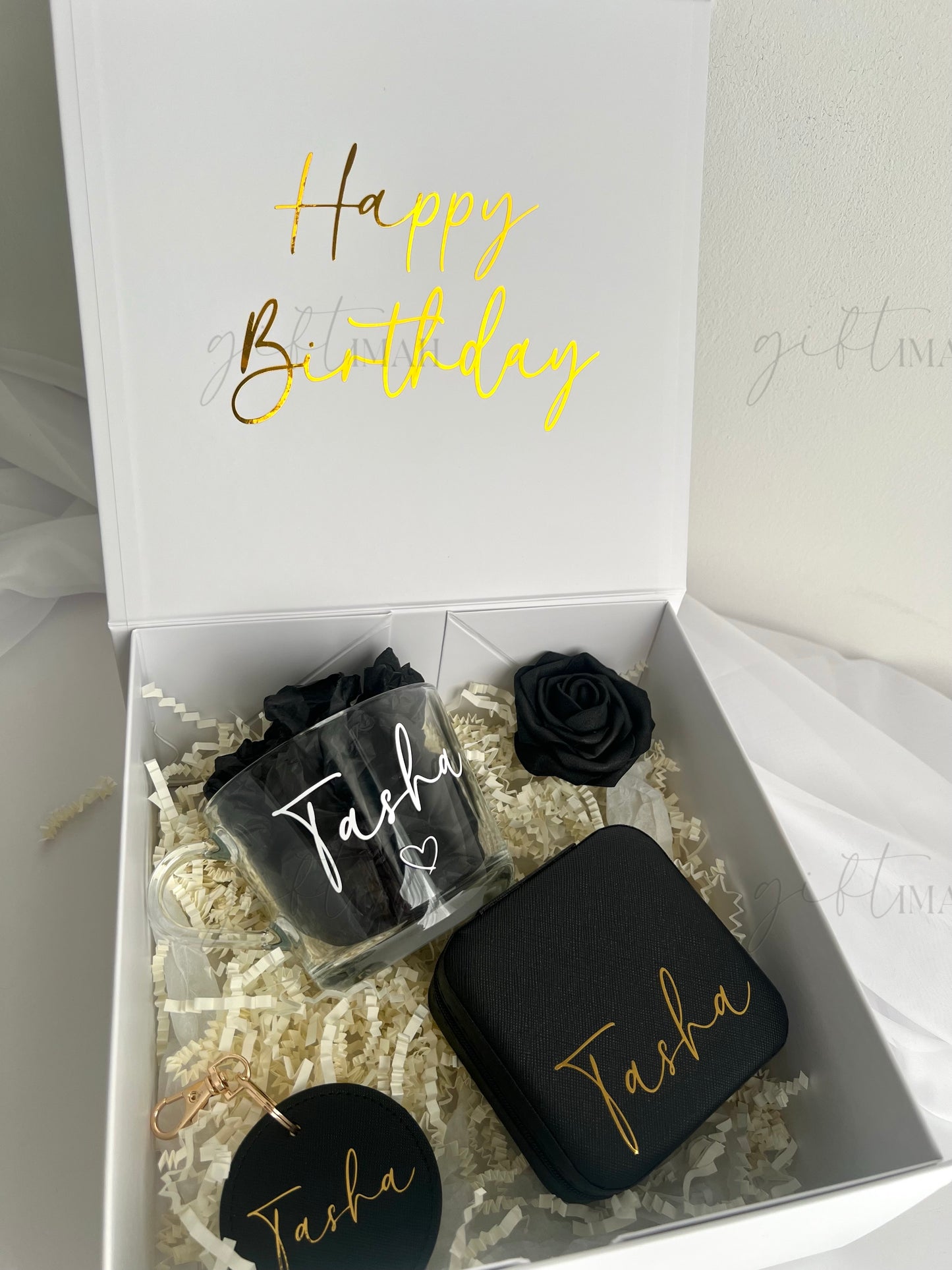 Personalised Mug Giftbox Set| 5 Colours: Sage Green, Pink, Black, White, Blue