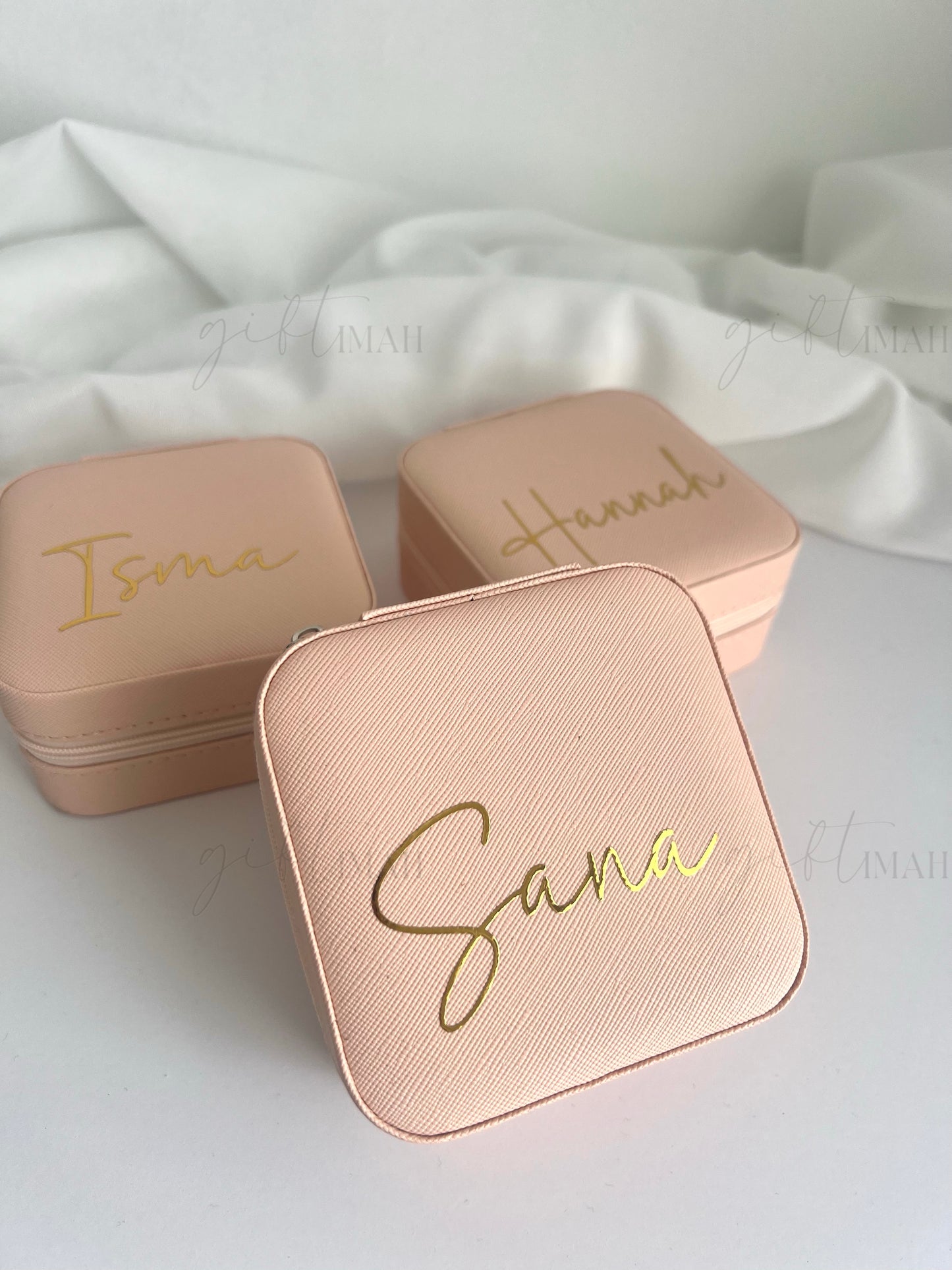 Personalised Faux Leather Jewellery Box