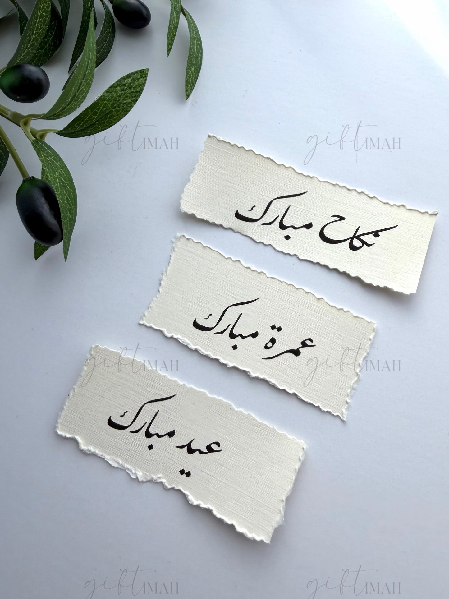 Custom Card Urdu Arabic Topper