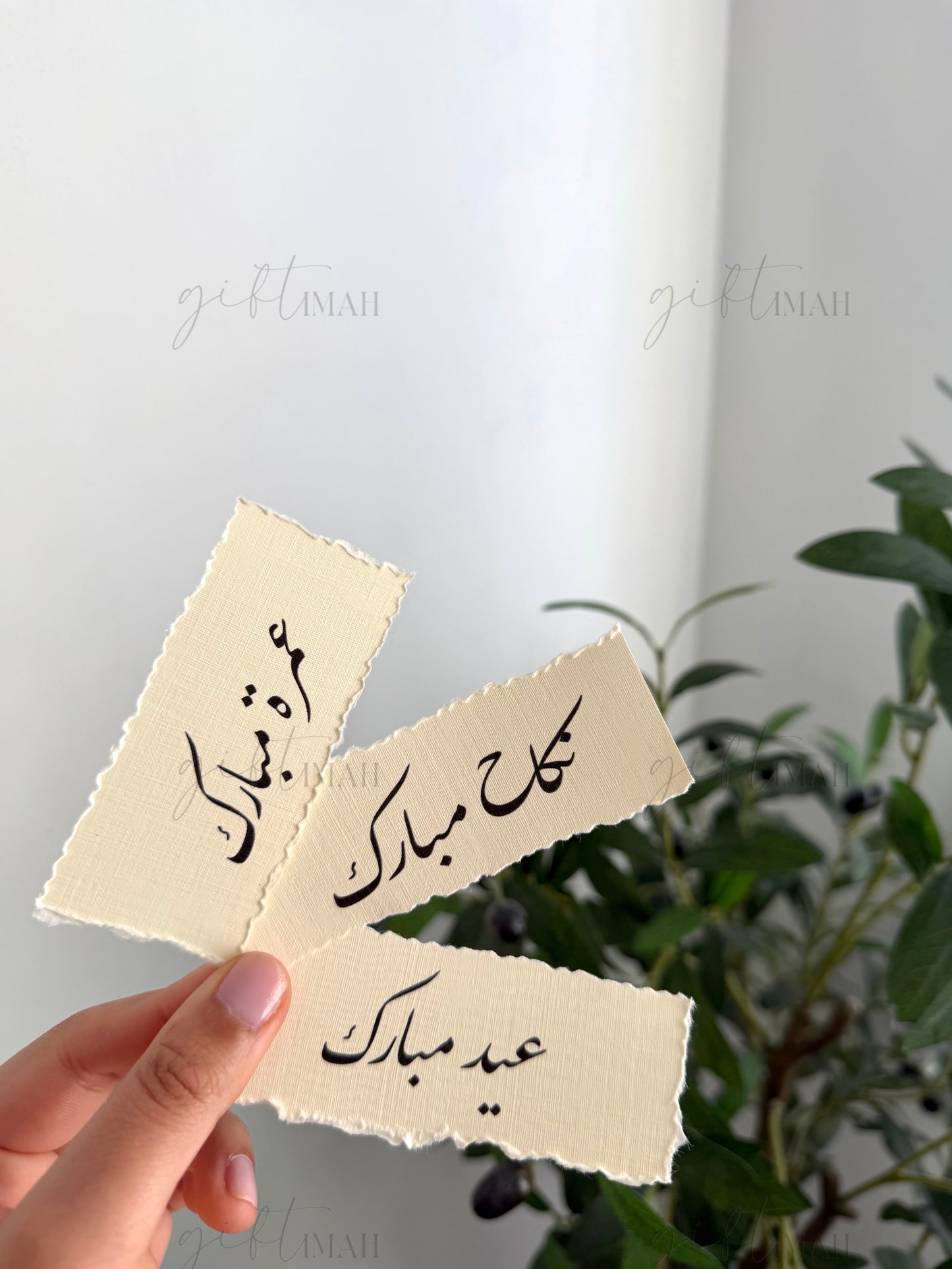 Custom Card Urdu Arabic Topper