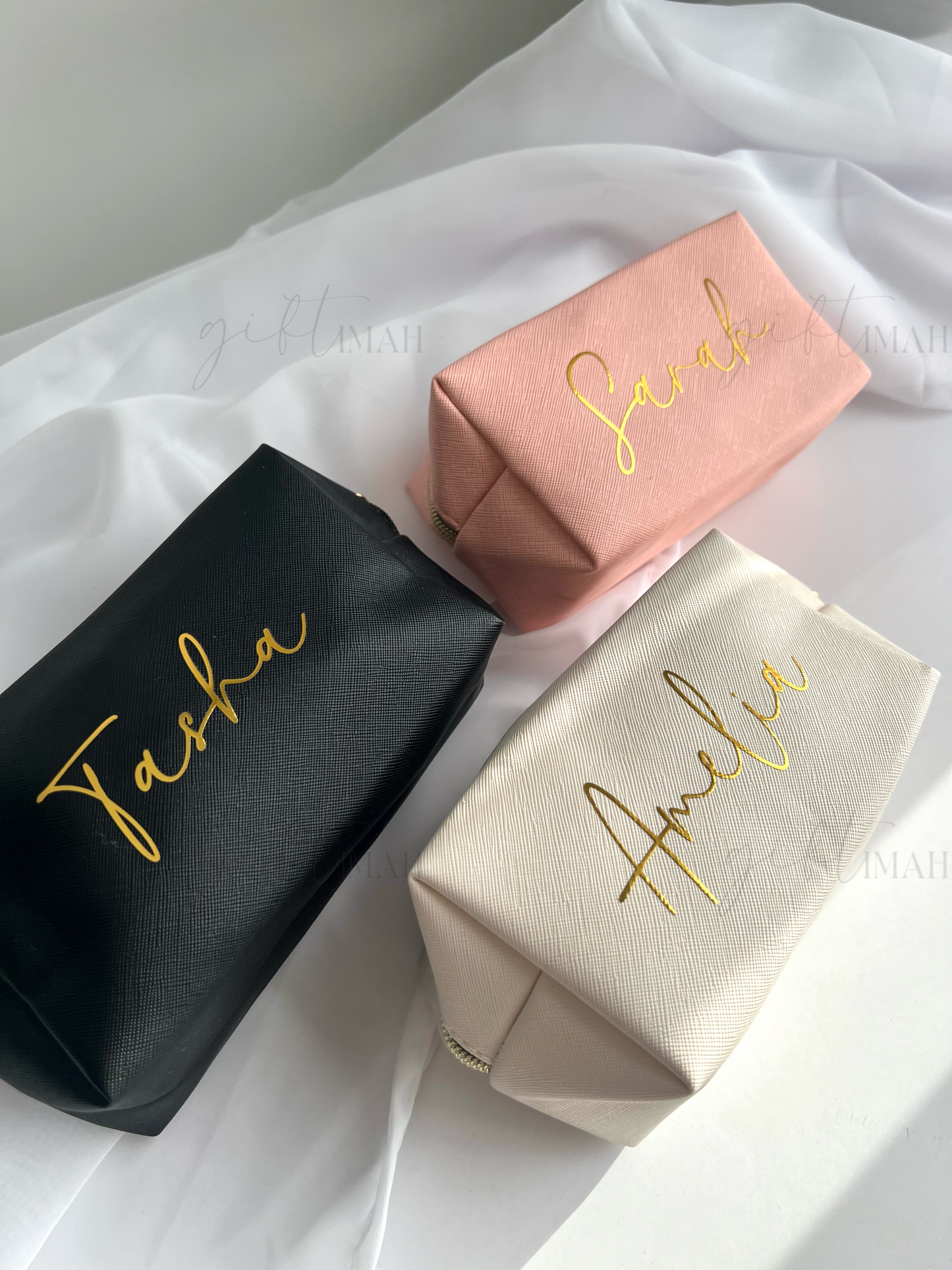 Personalised Cosmetic Case | Travel Case | Makeup Bag | Pencil Case